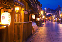 祇園の街並み